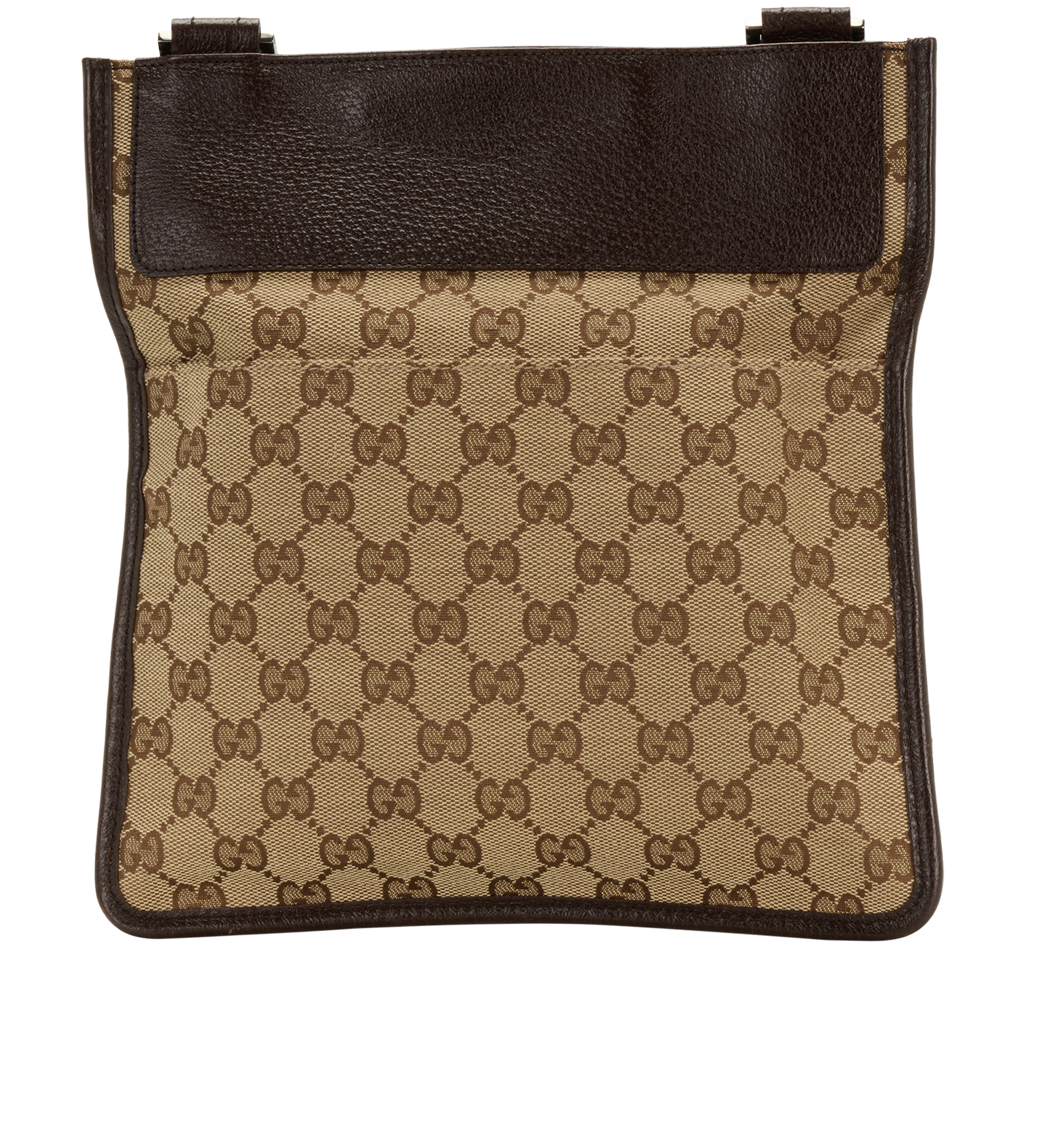 GG Messenger, &pound;395, Handbags, Brown, Canvas, Back view